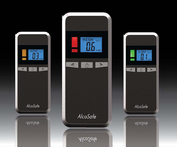 AlcoSafe Premium Breathalyser, Quality Breathalyzer.